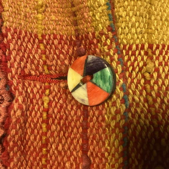 Travel/Smith Patchwork Jacket womens size Petite Medium - Picture 3 of 9